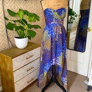 Beautiful peacock gown